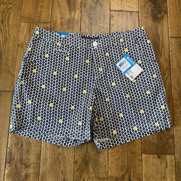 Columbia Pants - NWT Columbia Sportswear PFG Super Bonehead Sailboat Shorts Womens Sz 12 Inseam 6